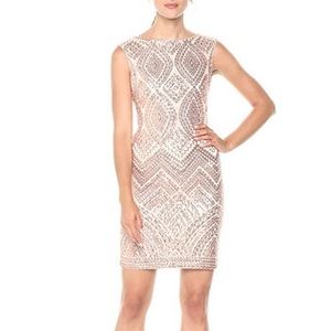 Vince Camuto Sequin Cap Sleeve Bodycon Dress